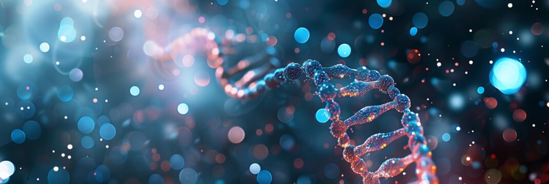 Abstract digital background with glowing lights and patterns, representing the power of technology data transfer concept. representing the power of technology in the style of data science.