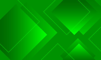 abstract square diamond background, green gradient color