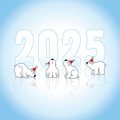 2025_Santa_Polar Bears_2