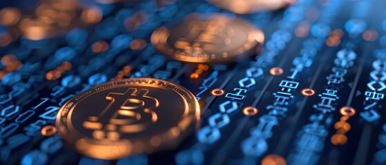 An innovative fintech startup develops enchanted cryptocurrencies that operate on mystical blockchain technology