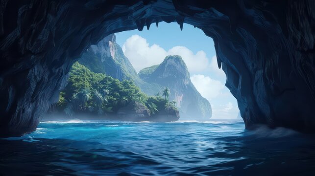 An innovative vacation package includes supernatural summer activities like surfing on enchanted waves and exploring mystical caves