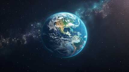 Obraz premium moon, earth, space, future