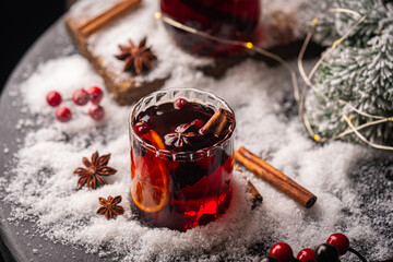 glass of Mulled wine