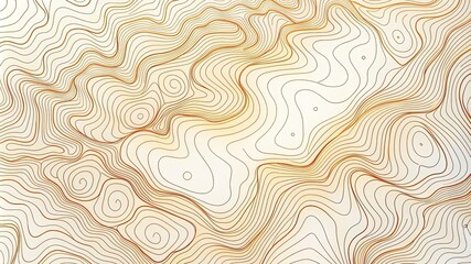 Fototapeta premium Topographic contour map. similarcartography illustration. Topography and geography map grid abstract backdrop. Business concept. 