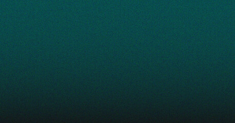 Deep Green Grainy Textured Gradient Vector Background.