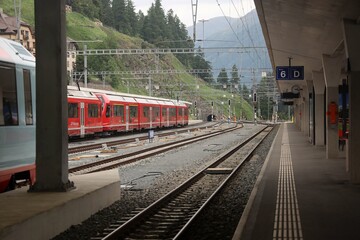 Stazione di Saint Moritz
