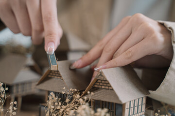 The architect and designer collaborated on a construction project for a home renovation, utilizing innovative tools and concepts to transform the estate.