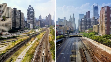 Urban Landscape of NYC: A Divided City