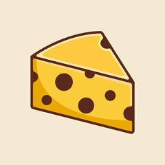 cheese icon design vector template
