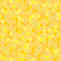 Colorful honeycomb structure