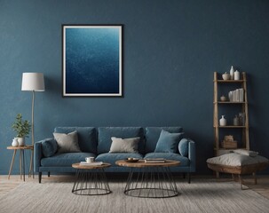 

Interior design mockup with green room, living room, modern room, home wall,and wood interior