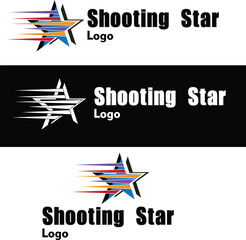 Shooting Star logo for personal or professional use. 