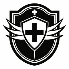 Veterinary Medicine Logo Vector Illustration