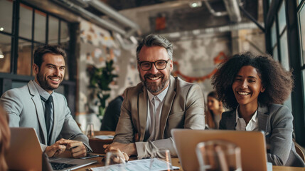 Manager creates a positive work environment to increase productivity.