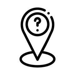 location line icon