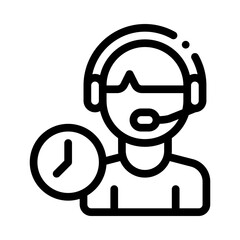 customer service line icon