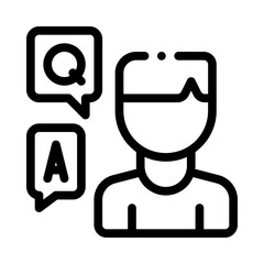 customer service line icon