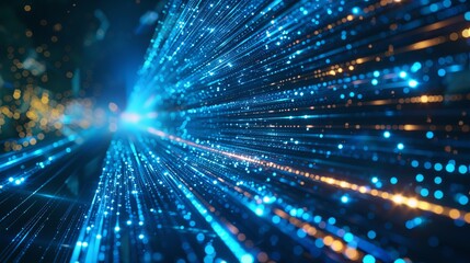 Fototapeta premium Perfect Digital Background for Neural Networks and AI Applications