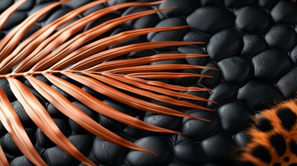 Animal prints in monochrome tones for chic and stylish designs. , Minimalism,