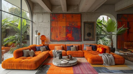 Experiment with animal prints in unconventional color schemes. , Minimalism,