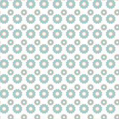 multiple color seamlessfloral vector illustration design repeat pattern for fabric