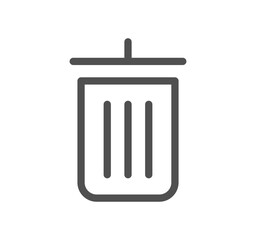 Business and technology icon outline and linear vector.	
