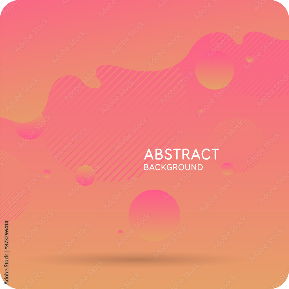 Poster background with abstract shapes. a template for design and creativity. the composition of the figure