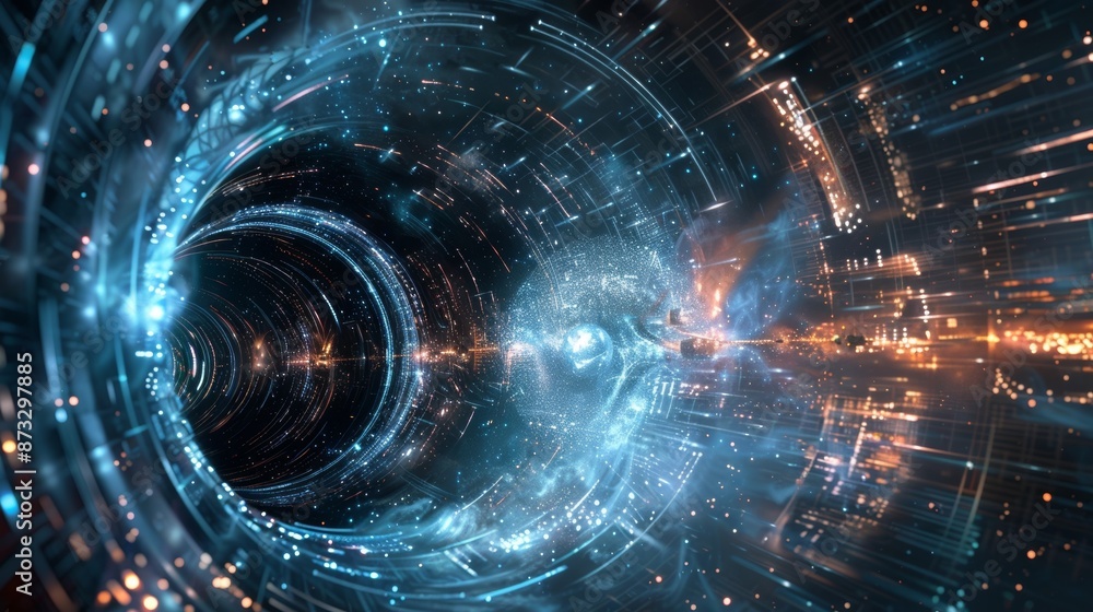 Poster a dark and mysterious force harnessed by scientists to unlock the secrets of the higgs field and its