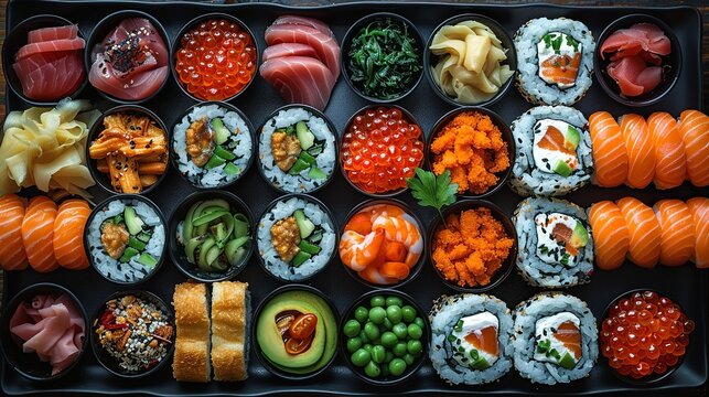 Tempting food patterns with realistic depictions of delicious meals and savory treats. , Minimalism,