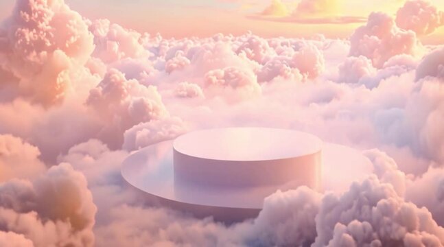 An exclusive HD view of clouds over the sky