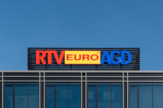 Warsaw, Poland - April 30, 2024: RTV EURO AGD
