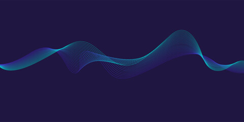 Beautiful background with flowing lines. Abstract elegant lines. The flow movement. Vector illustration.