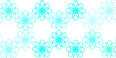 Light Green vector background with lines.