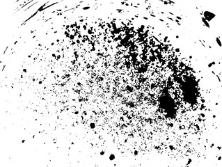 Grunge dots and points vector texture background. Abstract grainy overlay. Vintage grain backdrop.