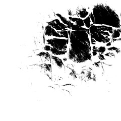 Rustic grunge vector texture with grain and stains. Abstract noise background. Weathered surface.