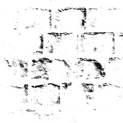 Rustic grunge vector texture with grain and stains. Abstract noise background. Weathered surface.