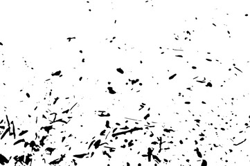 Rustic grunge vector texture with grain and stains. Abstract noise background. Weathered surface.