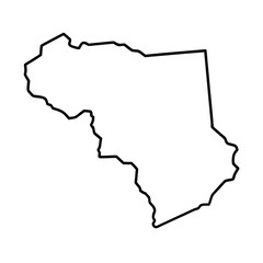 State outline. United states Coloring page