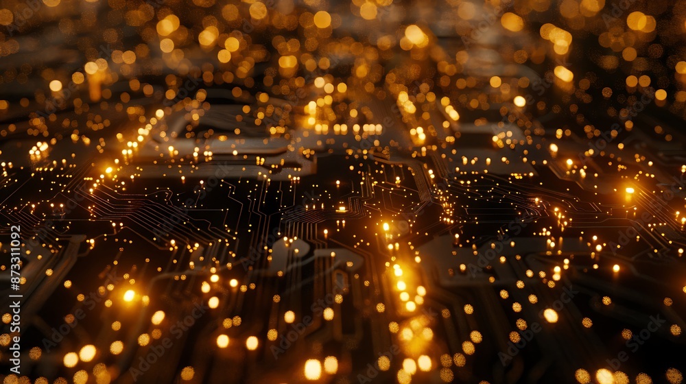 Aufkleber digital data streams: exploring the endless possibilities of technology