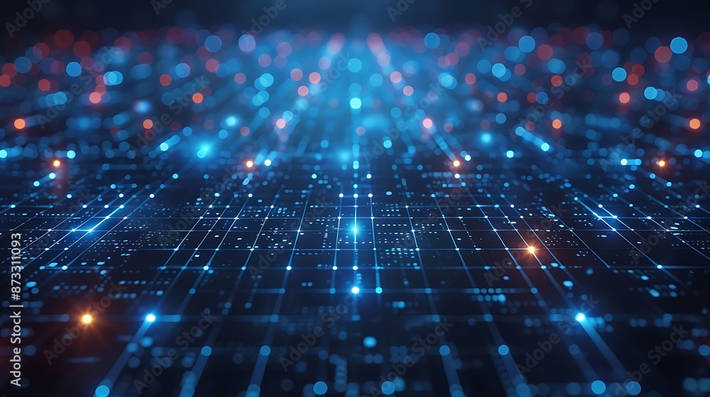 Aufkleber digital data streams: exploring the endless possibilities of technology