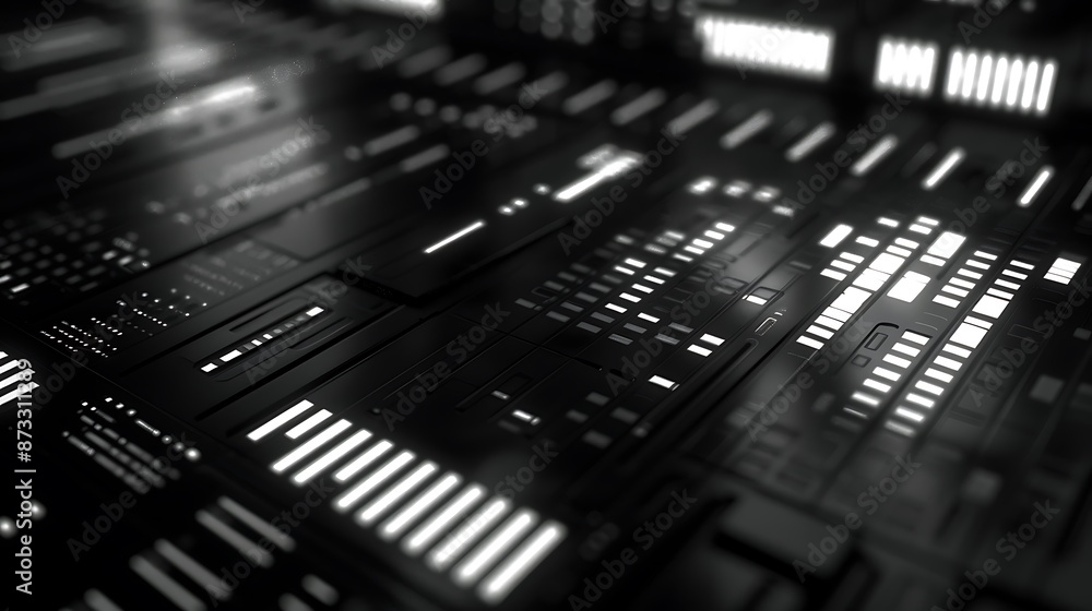 Aufkleber digital data streams: exploring the endless possibilities of technology