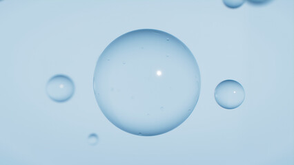 
Serum, Skin care therapy, Liquid bubble, Cosmetic , Collagen , Medical care, Molecule Essence , 3d animation 3d rendering