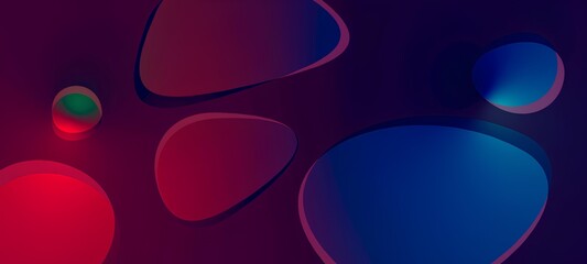 Luminous Circles: A Mesmerizing Gradient