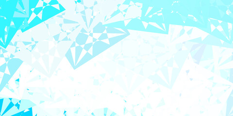 Light Pink, Blue vector layout with triangle forms.