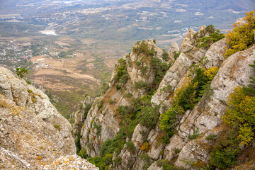 Demerdzhi (Demirdzhi, Demirji) Mountain in the Crimea