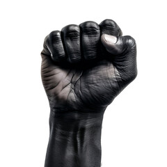 A black male fist