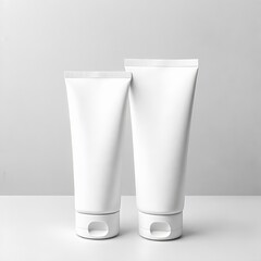 Elevate your brand: sleek mockup for makeup and cosmetic products.