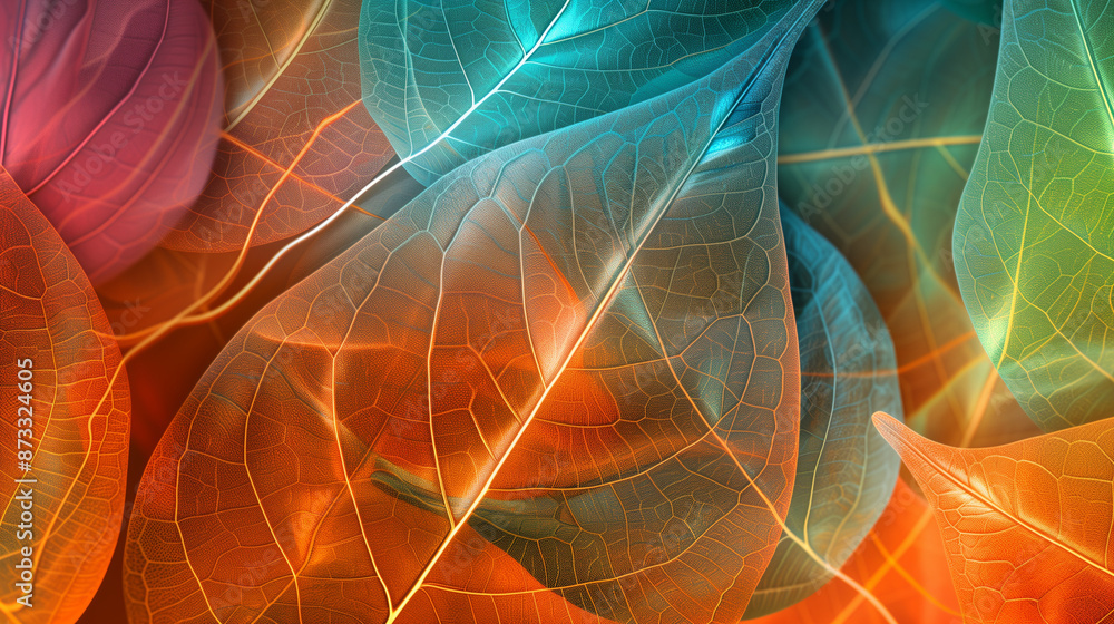 Poster a futuristic background on which intense lines and regular rows create dynamic patterns, combined wi