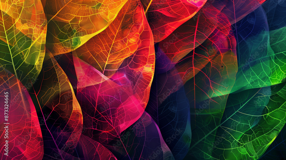 Poster a futuristic background on which intense lines and regular rows create dynamic patterns, combined wi