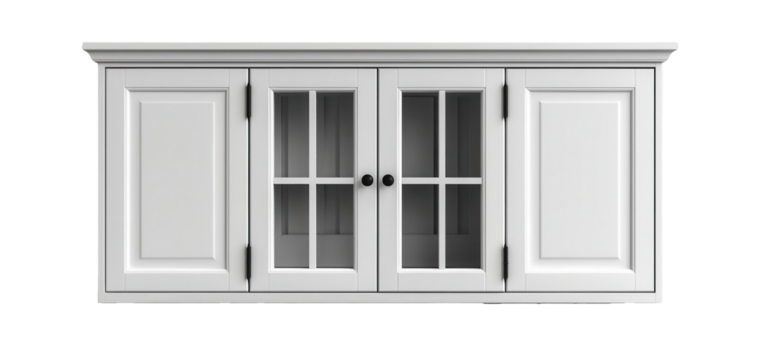 Cabinets - Storage units in kitchens and bathrooms on transparent background